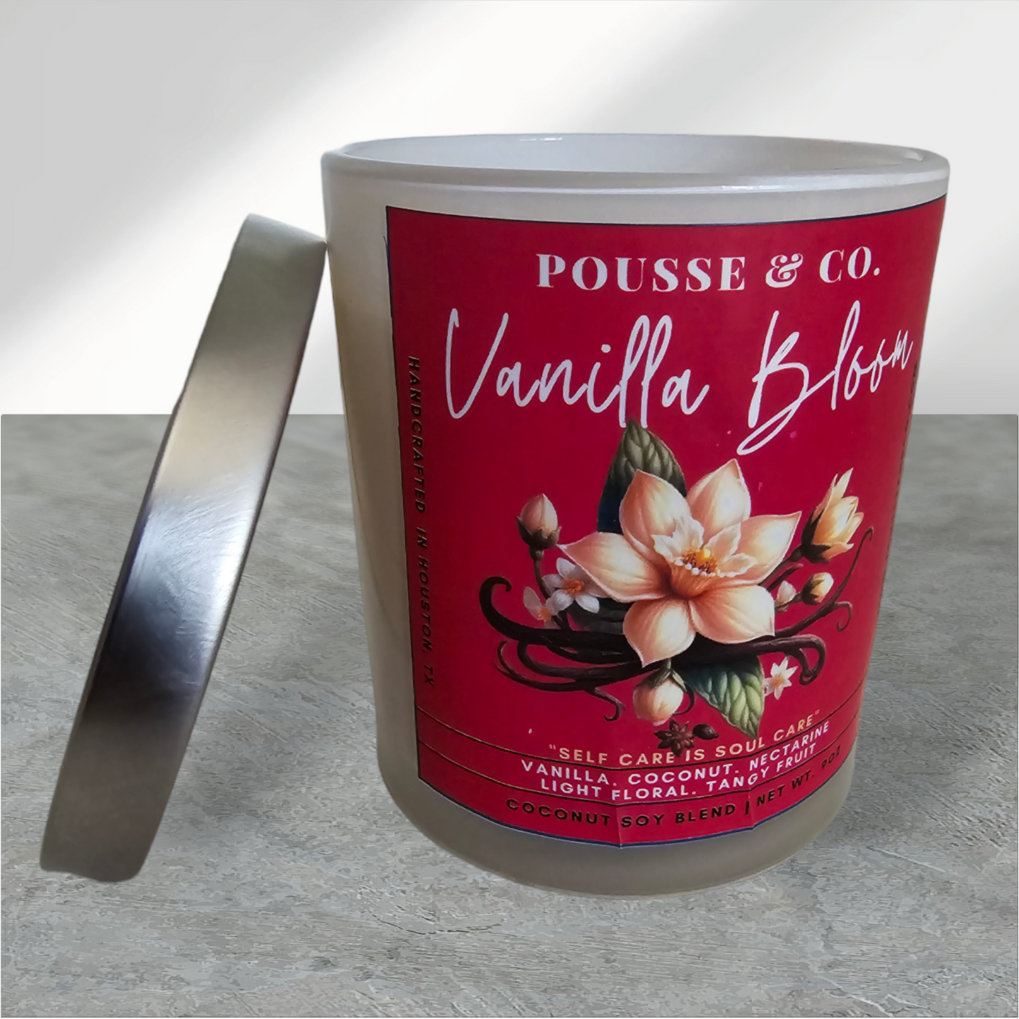 Vanilla Bloom Coconut Soy Candle 4oz