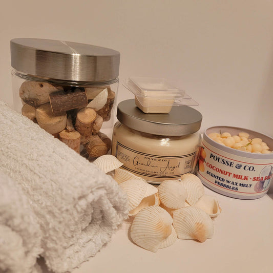 Guardian Angle Candle Coconut Milk Sea Salt Wax Melt