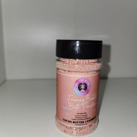 Foaming Bubble Bath Powder - Cocoa Butter Cashmere