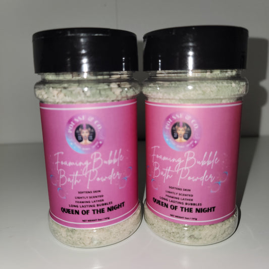 Foaming Bubble Bath Powder - Queen of the Night