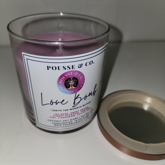 Love Bomb Coconut Soy Blend Candle