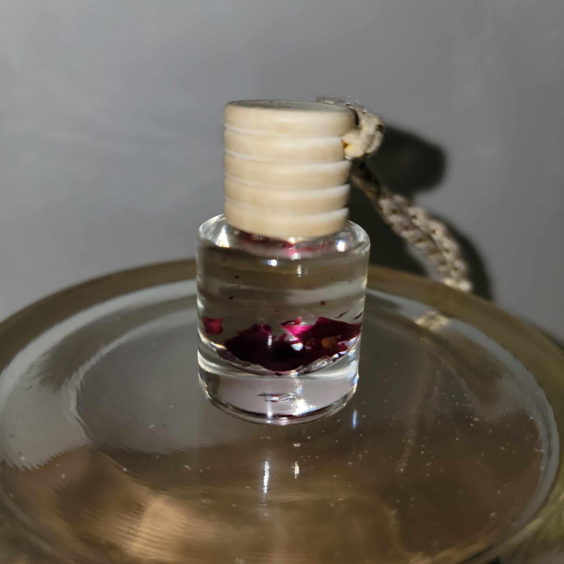 Mini Car Diffusers with Rose Petals