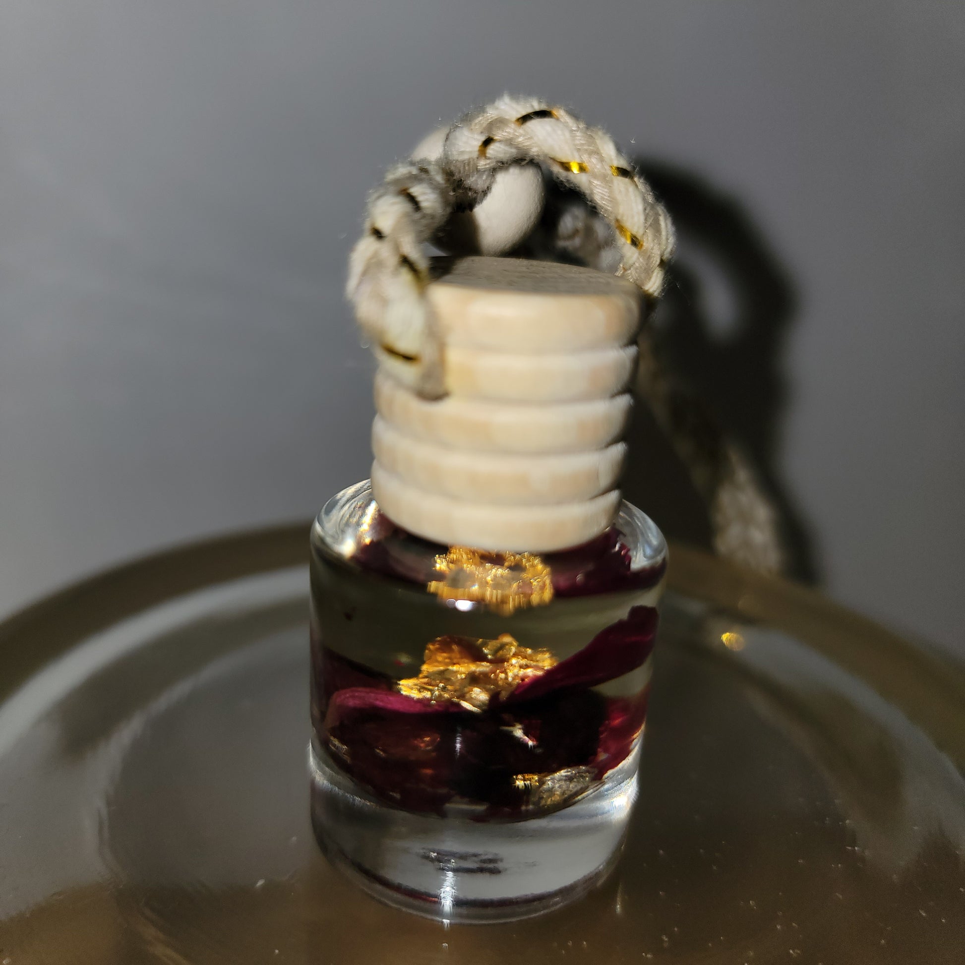 Mini Car Diffusers with Rose Petals
