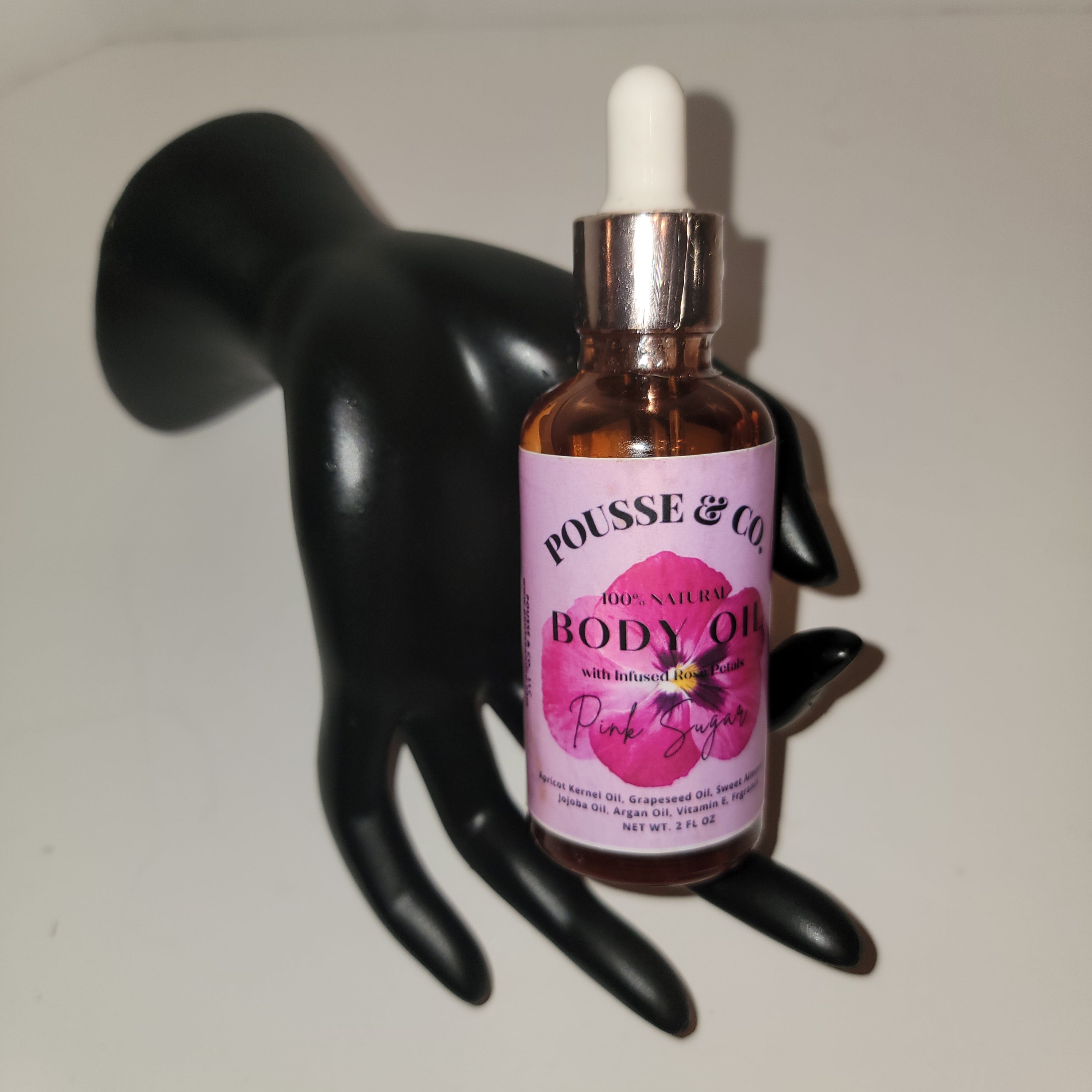 Pink sugar body oil hot sale