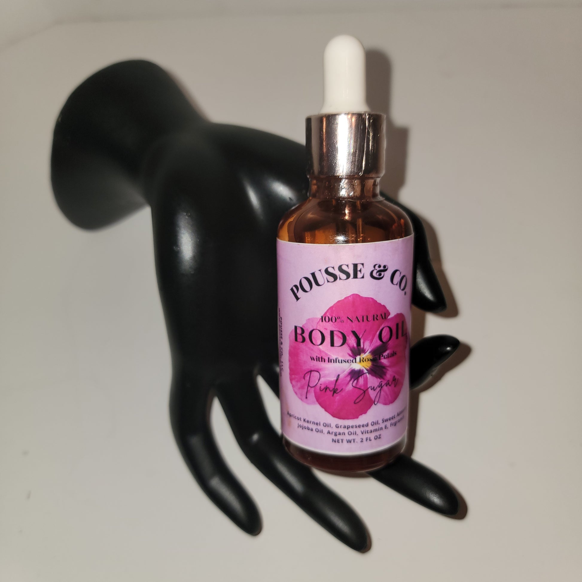 Pink sugar body oil